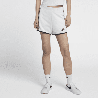 Nike tech fleece shorts white best sale